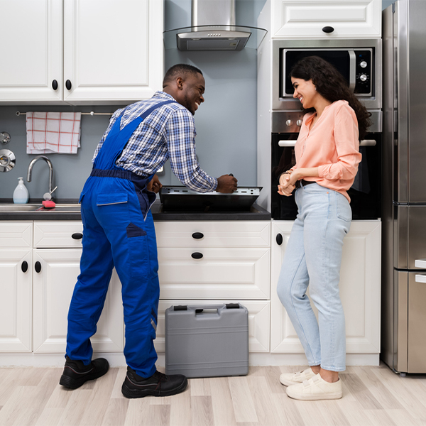 what kind of warranty do you offer on your cooktop repair services in Oak Springs